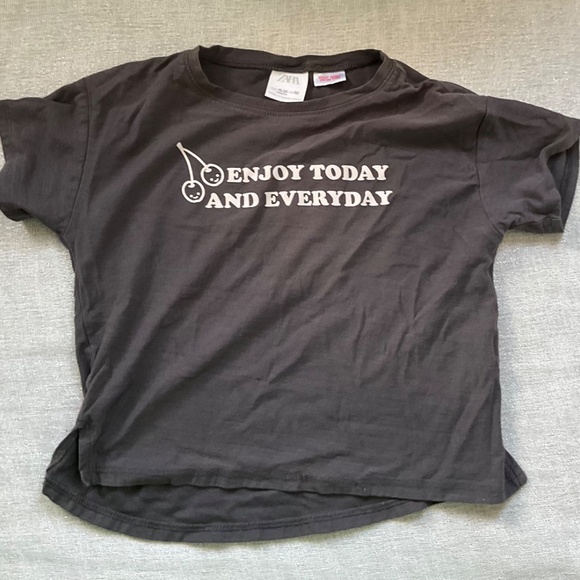 Zara Gray Kids Shirt Size 18-24 months - Picture 1 of 4